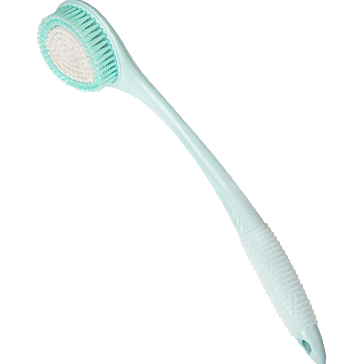 Back Scrubber for Shower - Long Handle Bath Brush 16.4 inches with Soft Brist...