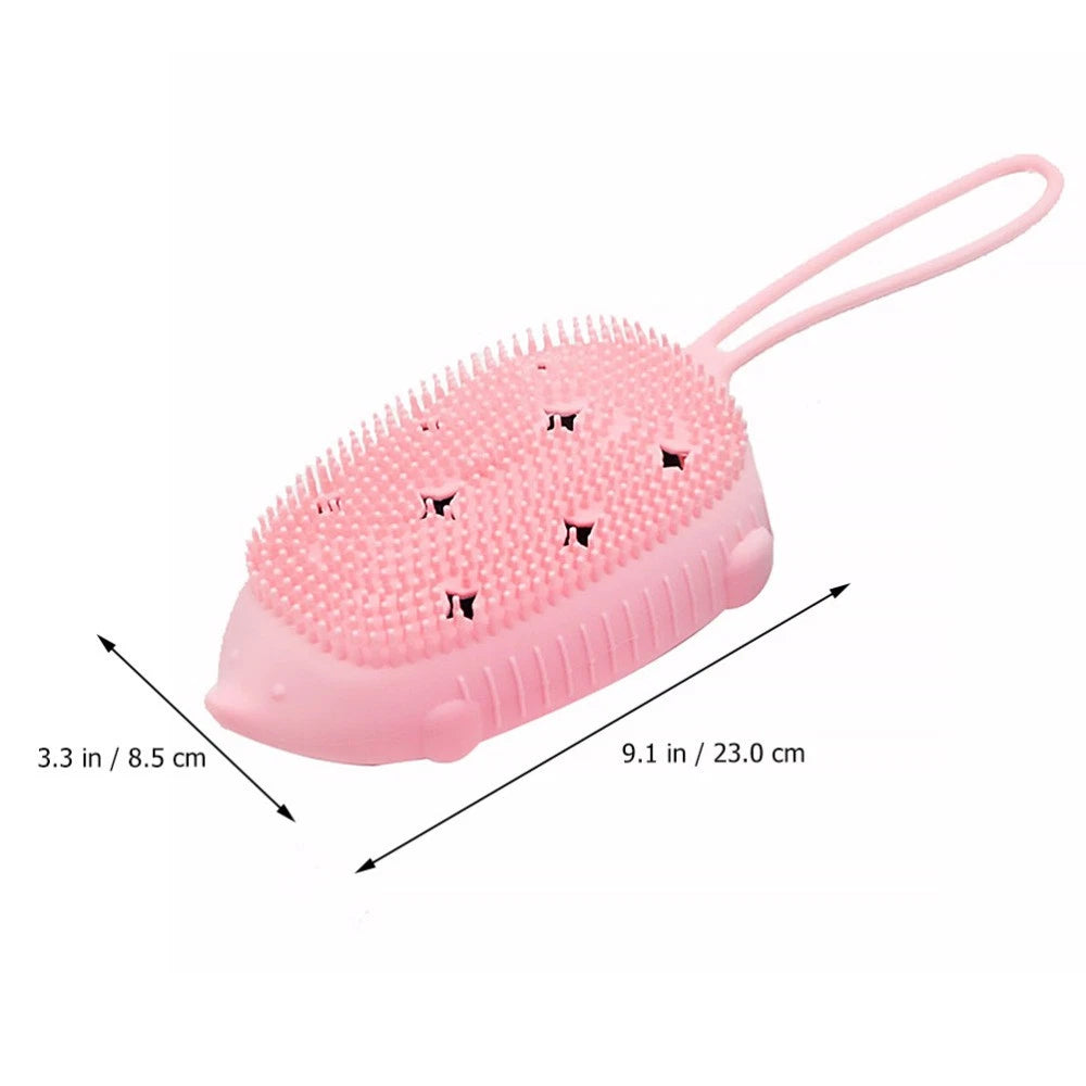 Bath Brush Child Scrubber Double Sided Shower Bathroom for Bathing
