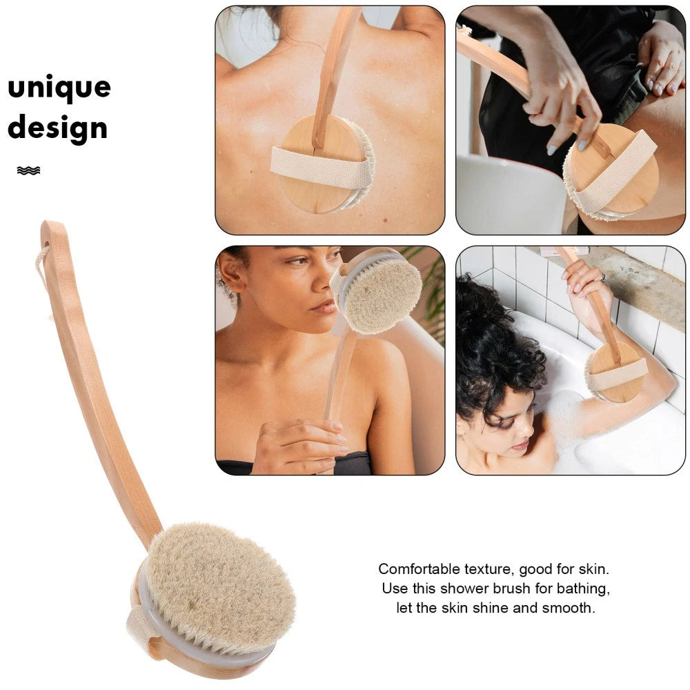 Bath Brush Multi-functional Exfoliating Shower Exfoliator Bathing Back Scrubber