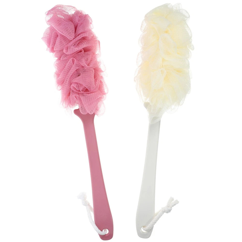 2 Pcs Bath Ball Brush Brushes Scrubber for Exfoliating