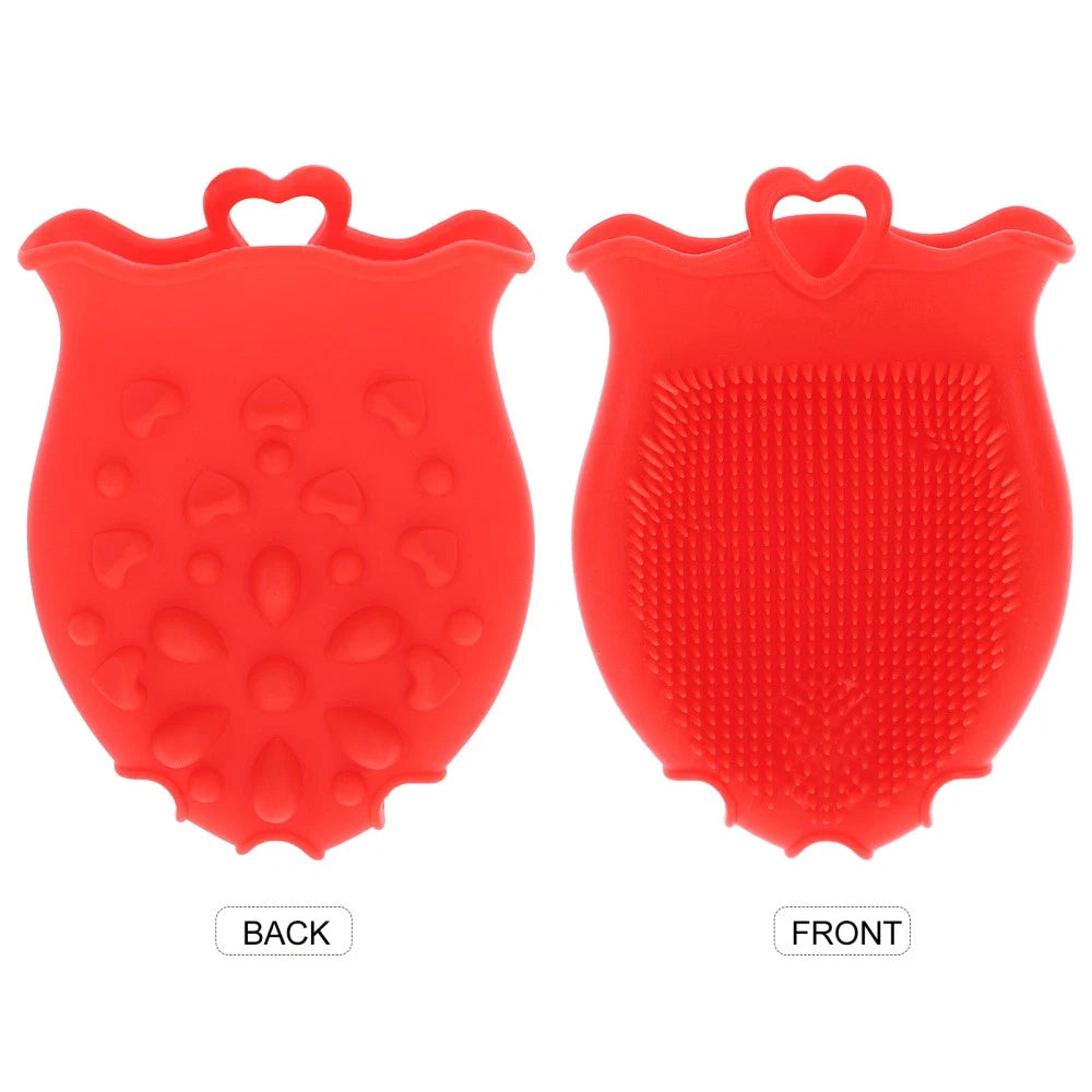 Silicone Shampoo Brush Bath Shower Toddler Brushes for Exfoliator Scrubber