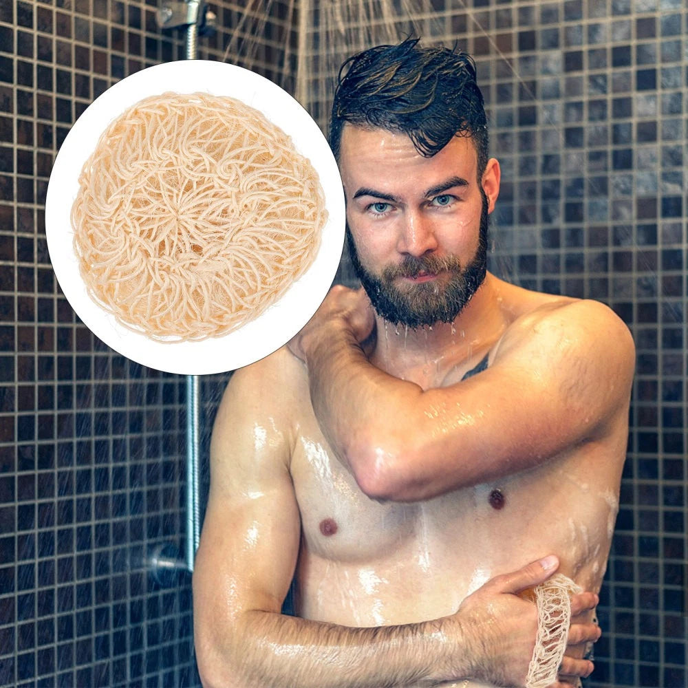 2 Pcs Sisal Bath Brush Body Scruber Shower Products Man Mother Scrubber for