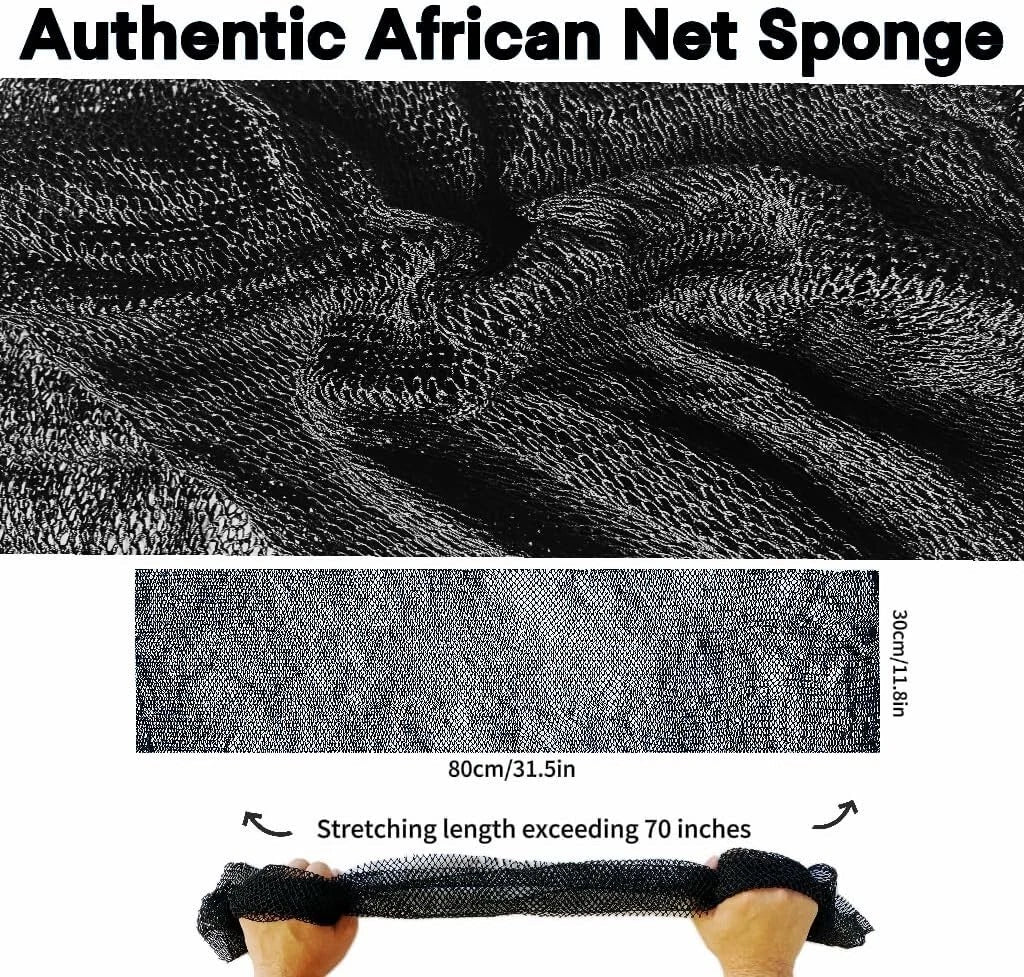 African Net Sponge Authentic Exfoliating Sponge Real African Net Black Owned