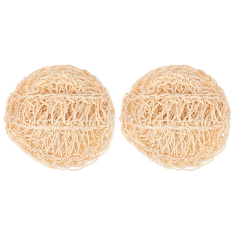 2 Pcs Sisal Bath Brush Body Scruber Shower Products Man Mother Scrubber for