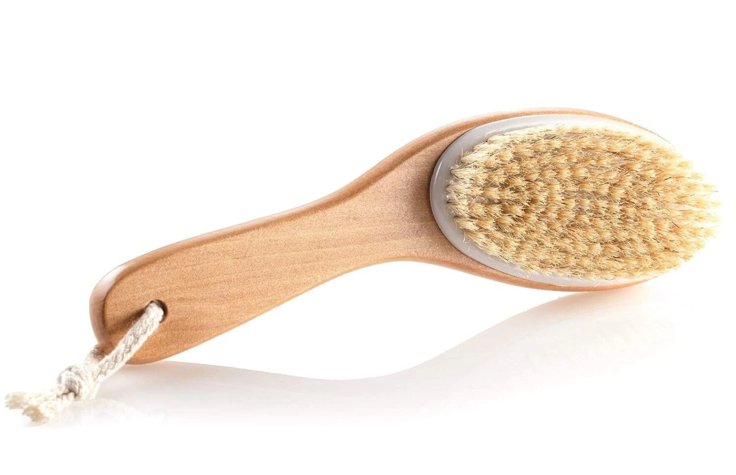 12-PCS 100% Natural Boar Bristle Spa Body Brush Contour Wooden Handle SA2011x12