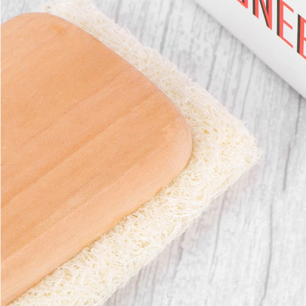 Loofah Bath Brush Exfoliating Back Scrubber with Handles Man Shower Body