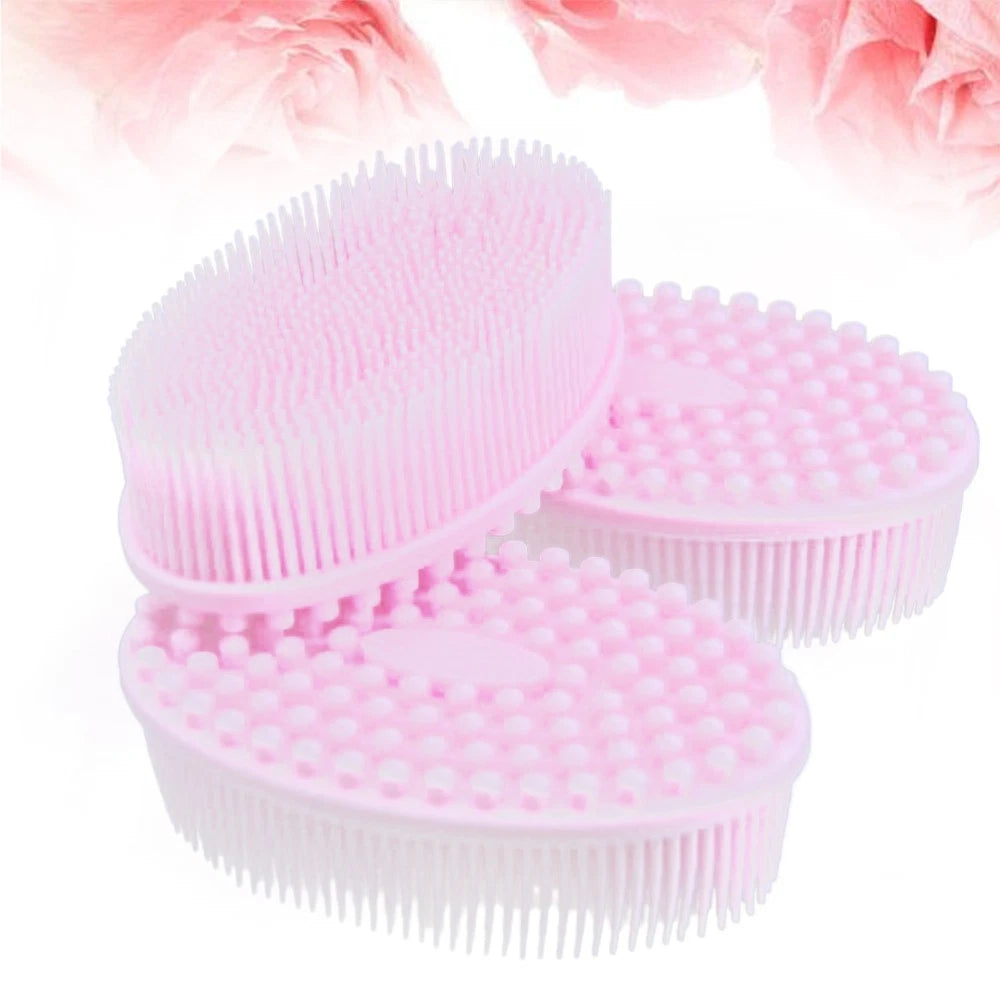 Bath Brush Body Scrubber Exfoliator Silicone Exfoliating for