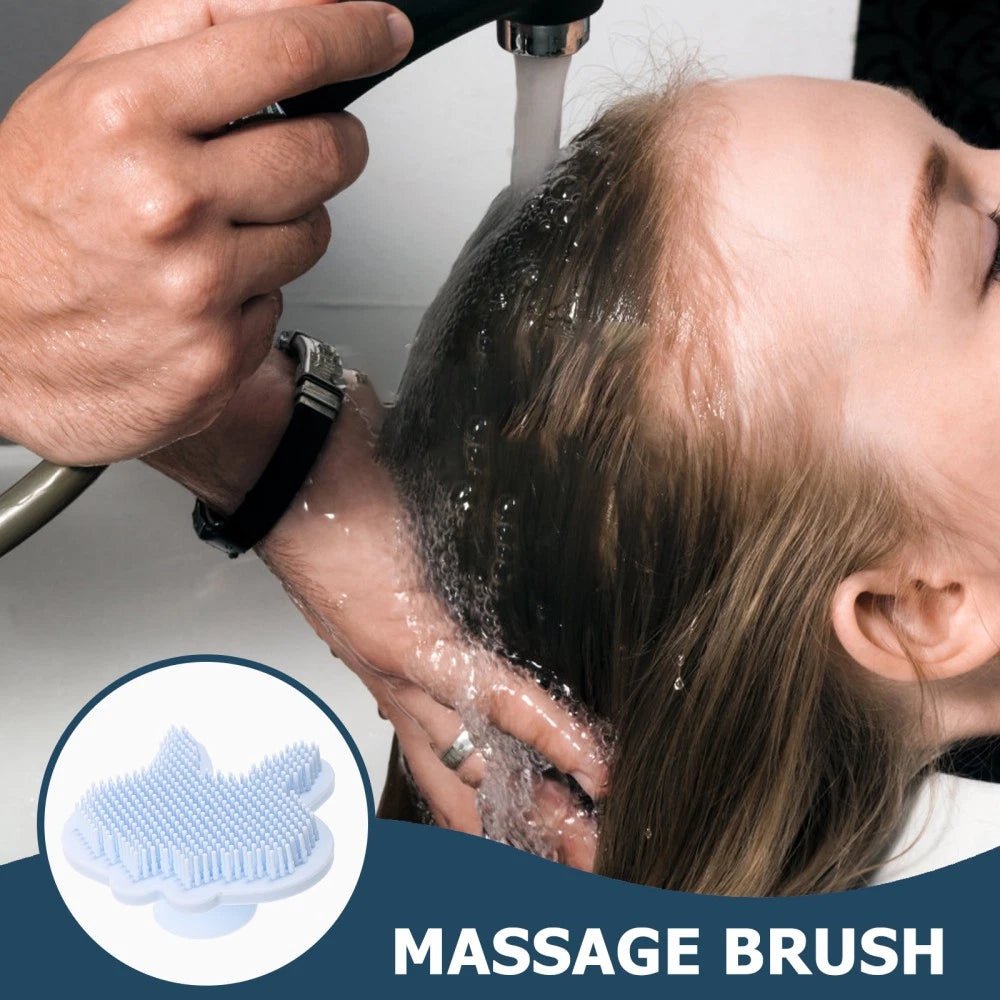 Silicone Bath Brush Child Exfoliating Body Scrubber Double-sided