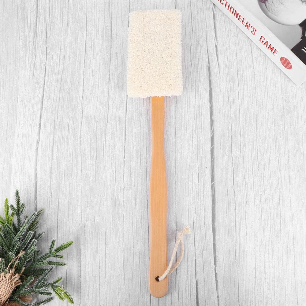 Loofah Bath Brush Exfoliating Back Scrubber with Handles Man Shower Body