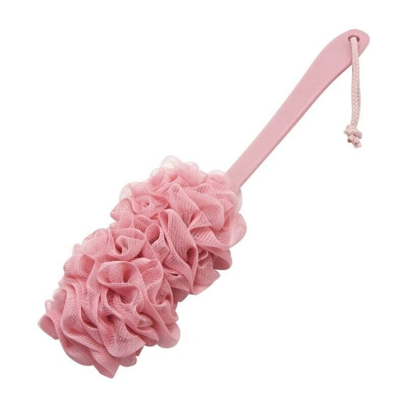 Bath Loofah Sponge Brushs Shower Long Handle Back Scrubber Bathing Accessories