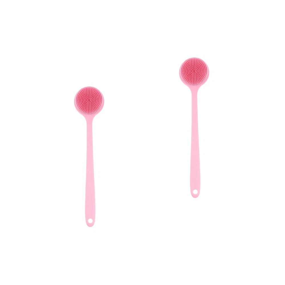 2 PCS Bath Brush Dad Elderly Back Exfoliator Bathing Brushes Women