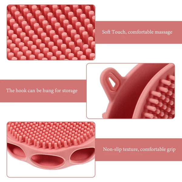 Bath Brush Man Child Silicone Shower Multi-functional Exfoliating