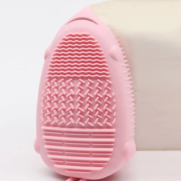 Bath Brush Body Silicone Scrubber Shower Child Portable Bathroom for Bathing