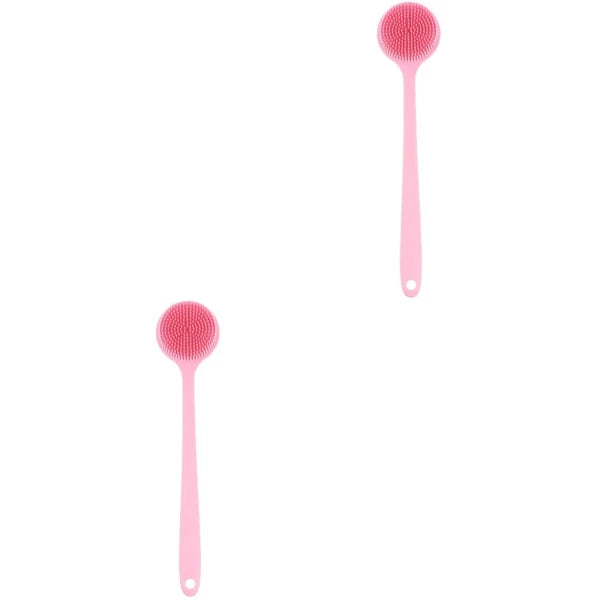 2 PCS Bath Brush Dad Elderly Back Exfoliator Bathing Brushes Women