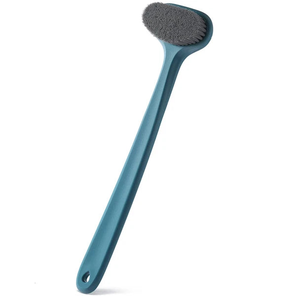 Brush Long Handle Shower Bath Body With Comfy Bristles Gentle Exfoliation