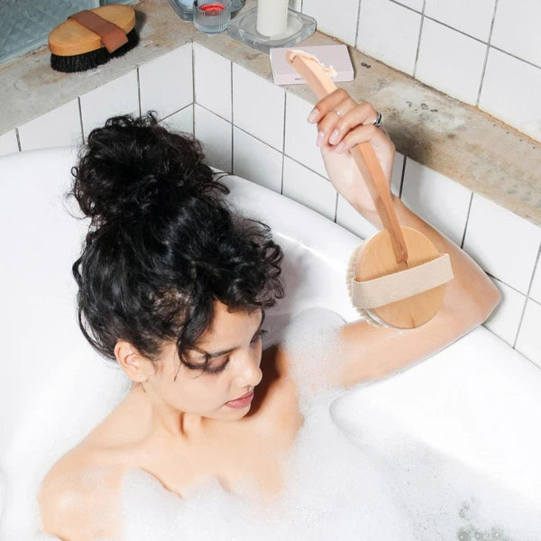 Bath Brush Multi-functional Exfoliating Shower Exfoliator Bathing Back Scrubber