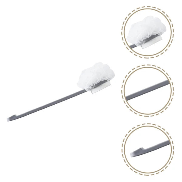 2 Pieces Bath Ball Brush Body Exfoliator Child Shower Scrubber Back