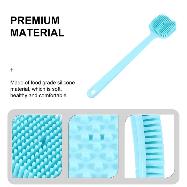 2 Pack Bath Brush Body Scrub Exfoliator Exfoliating Man Scrubber
