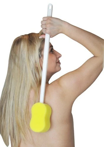 Blue Jay I Got Your Back Long Handle Figure 8 Sponge Extended Reach Bathing Aid