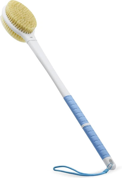 20.5" Extra Long Handle Back Scrubber Bath Brush for Shower, Dual-Sided with Sof