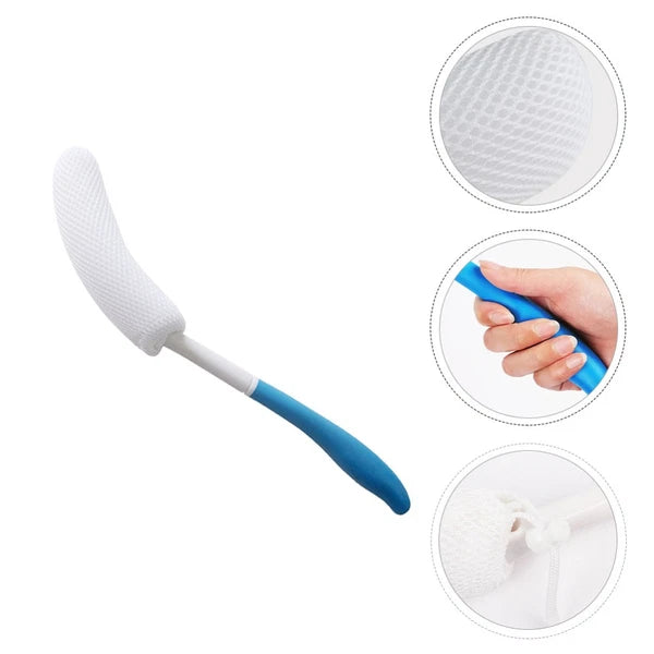 Back Scrubbing Man Bathroom Sponge with Long Handle Body