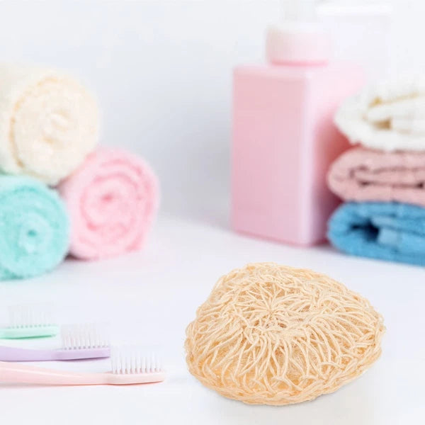 2 Pcs Sisal Bath Brush Mother Man Bathroom Cleaner Body Shower Scrubber Balls