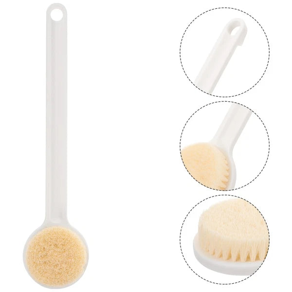 Back Scrubbing Brush Bath Brushes Long Handles for Elderly Body Scrubber Shower
