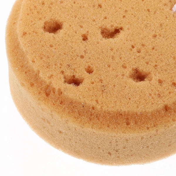 4 Pcs Bath Sponge Round Scrub Shower Loofah Sponges Scrubber for Body