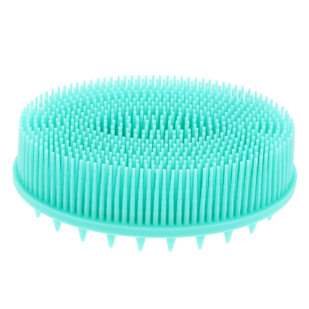 Slicone Back Scrubber Bath Body Brush Shower Brush Scalp Scrubber