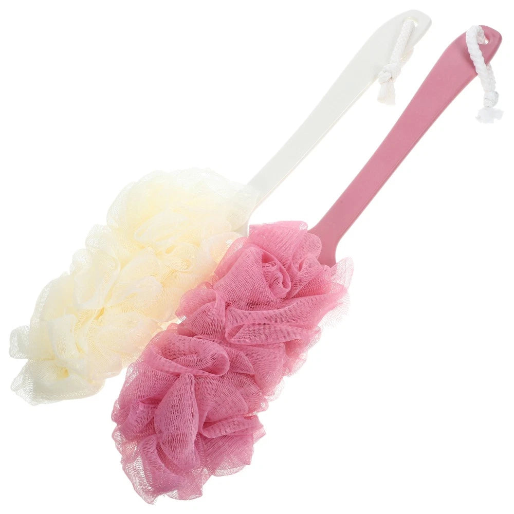 2 Pcs Bath Ball Brush Brushes Scrubber for Exfoliating