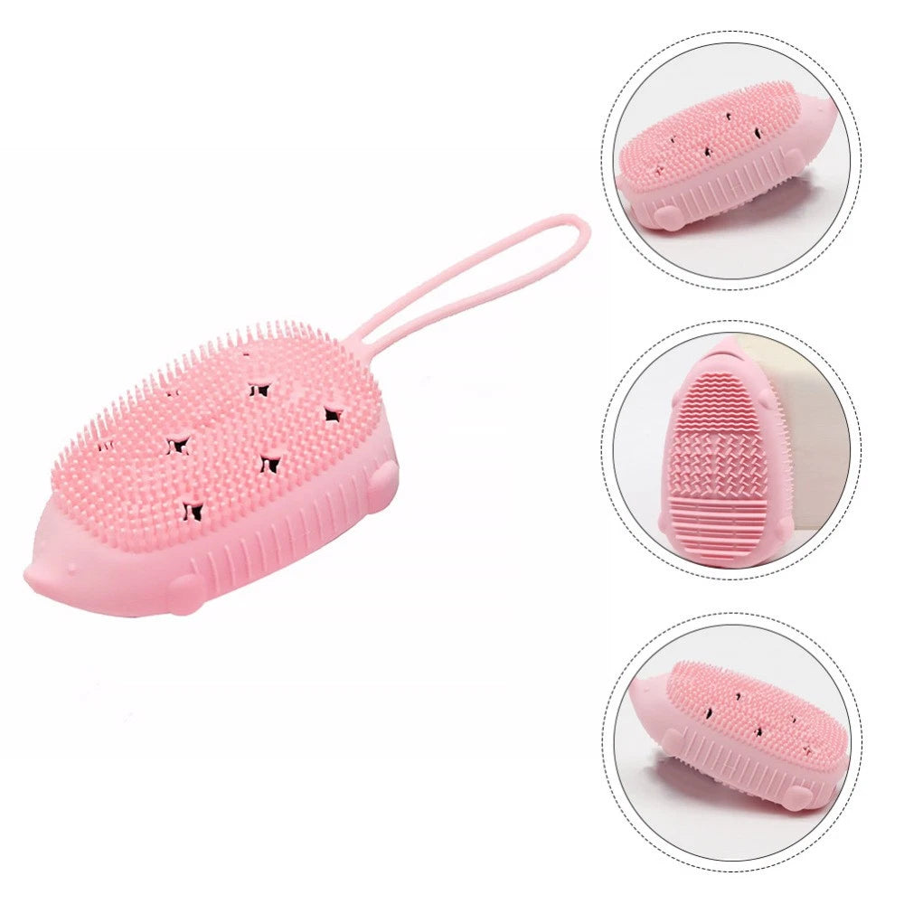 Bath Brush Child Scrubber Double Sided Shower Bathroom for Bathing