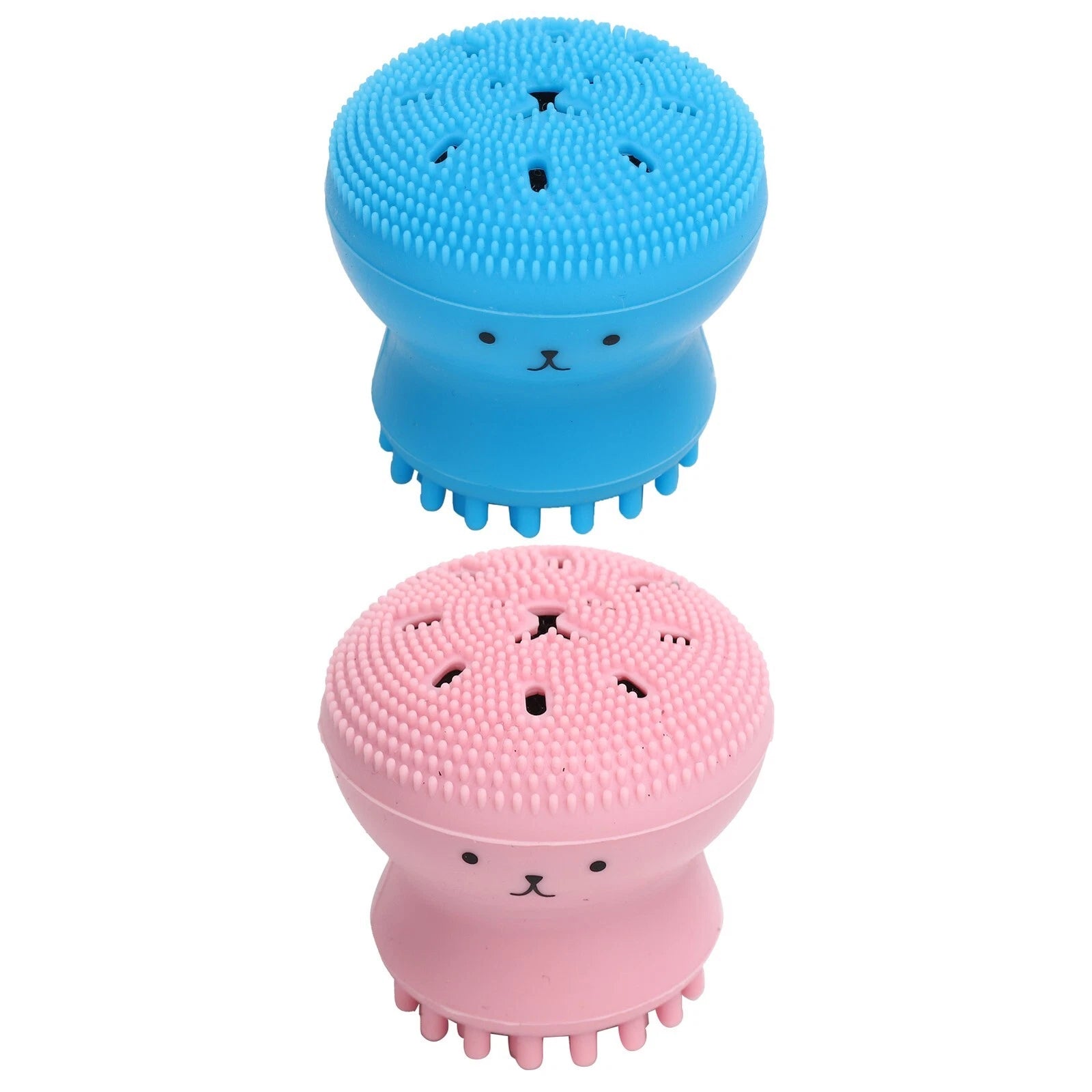 Dog Bath Brush Cat Rubber Soft Foaming Bath Brush Shower Scrubber with Shampoo