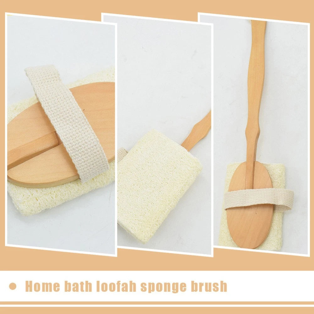Bath Brush Body Exfoliator Scrubber Handheld Shower Cleaning