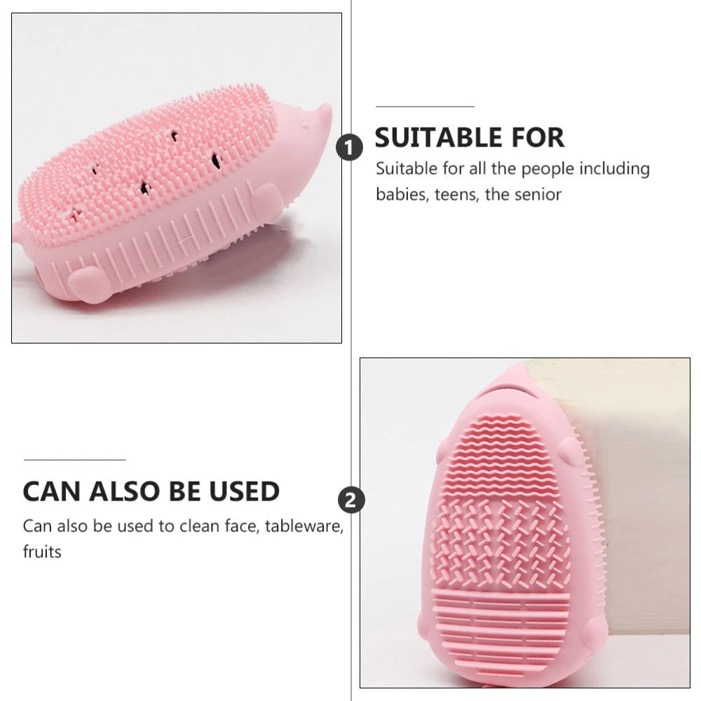 Bath Brush Child Scrubber Double Sided Shower Bathroom for Bathing