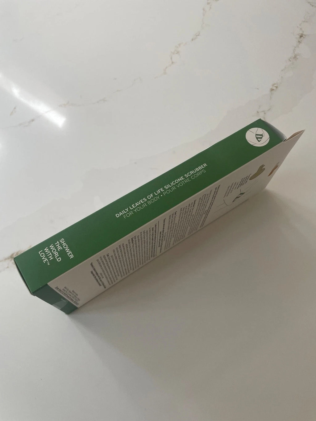 Daily Concepts Leaves of Life Silicone Body Scrubber