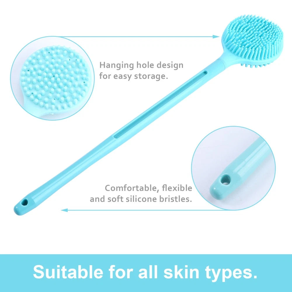 Bath Brush Body Exfoliating Tool Shower Back Scrubber Women Man for