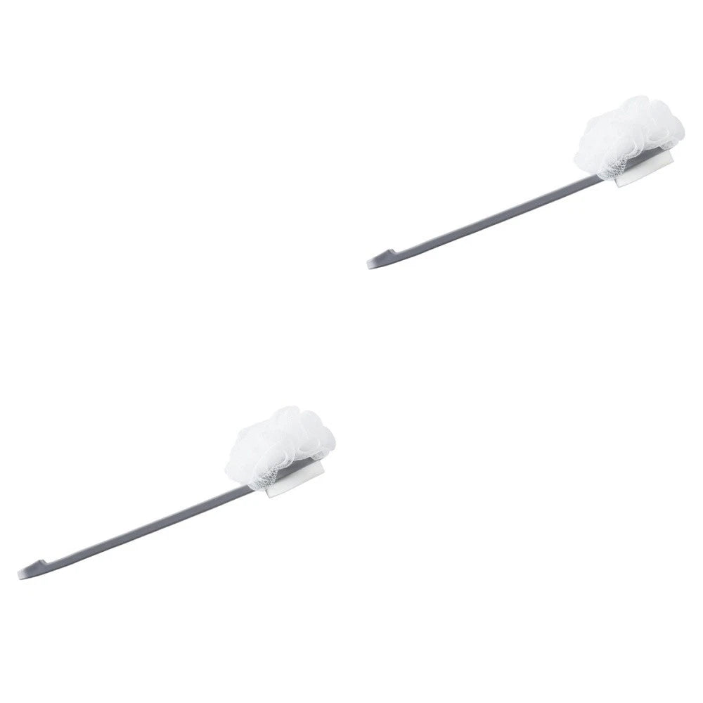 2 Pieces Bath Ball Brush Body Exfoliator Child Shower Scrubber Back