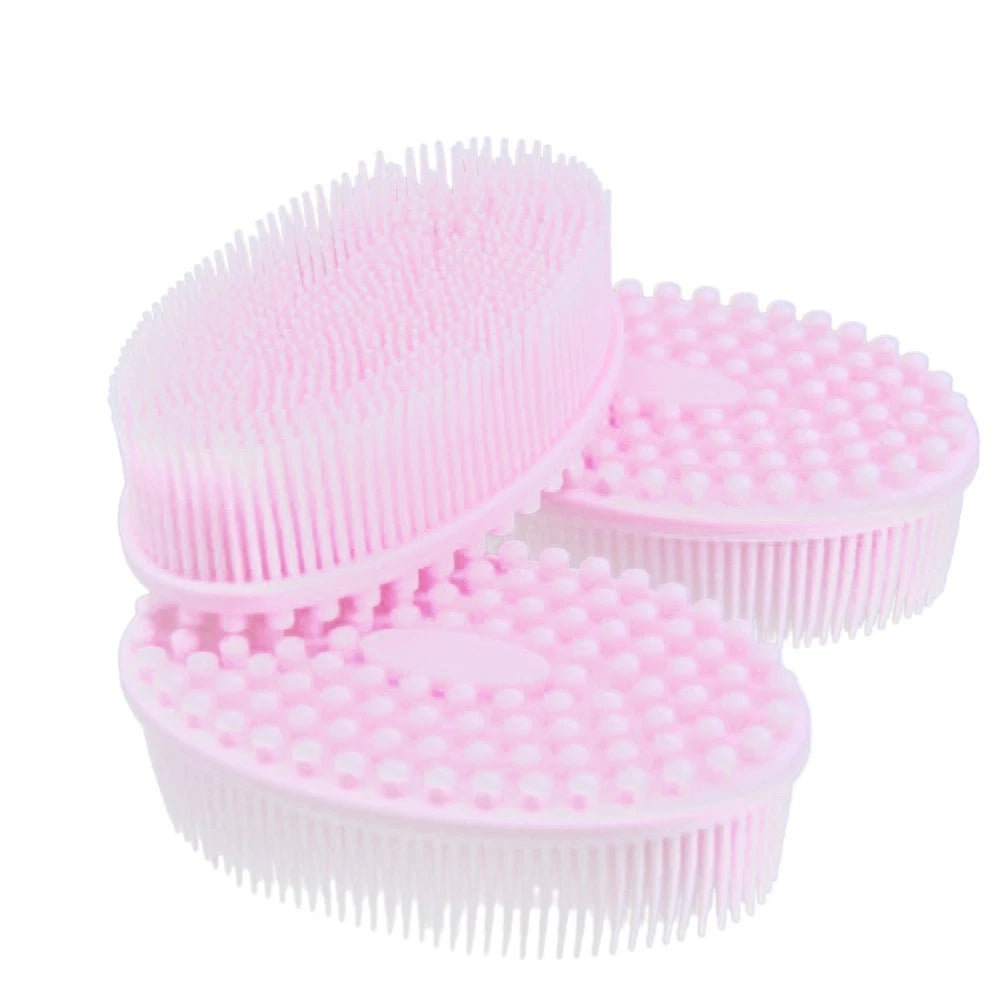 Bath Brush Body Scrubber Exfoliator Silicone Exfoliating for