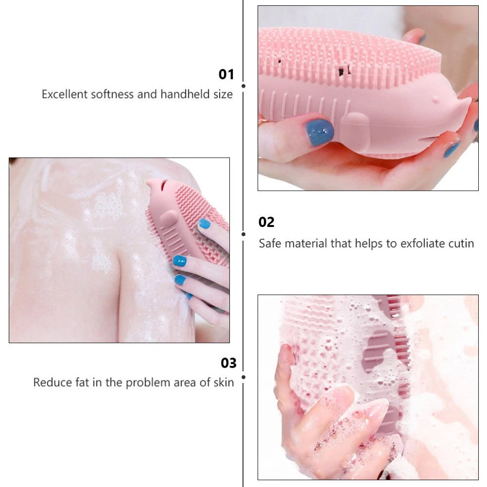 Bath Brush Child Scrubber Double Sided Shower Bathroom for Bathing
