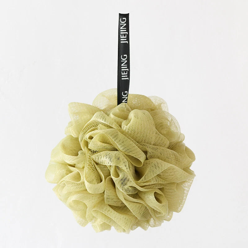 Exfoliating Bath Brush Soft Mesh Sponge Back Scrubber Body Wash Shower Loofah🎀