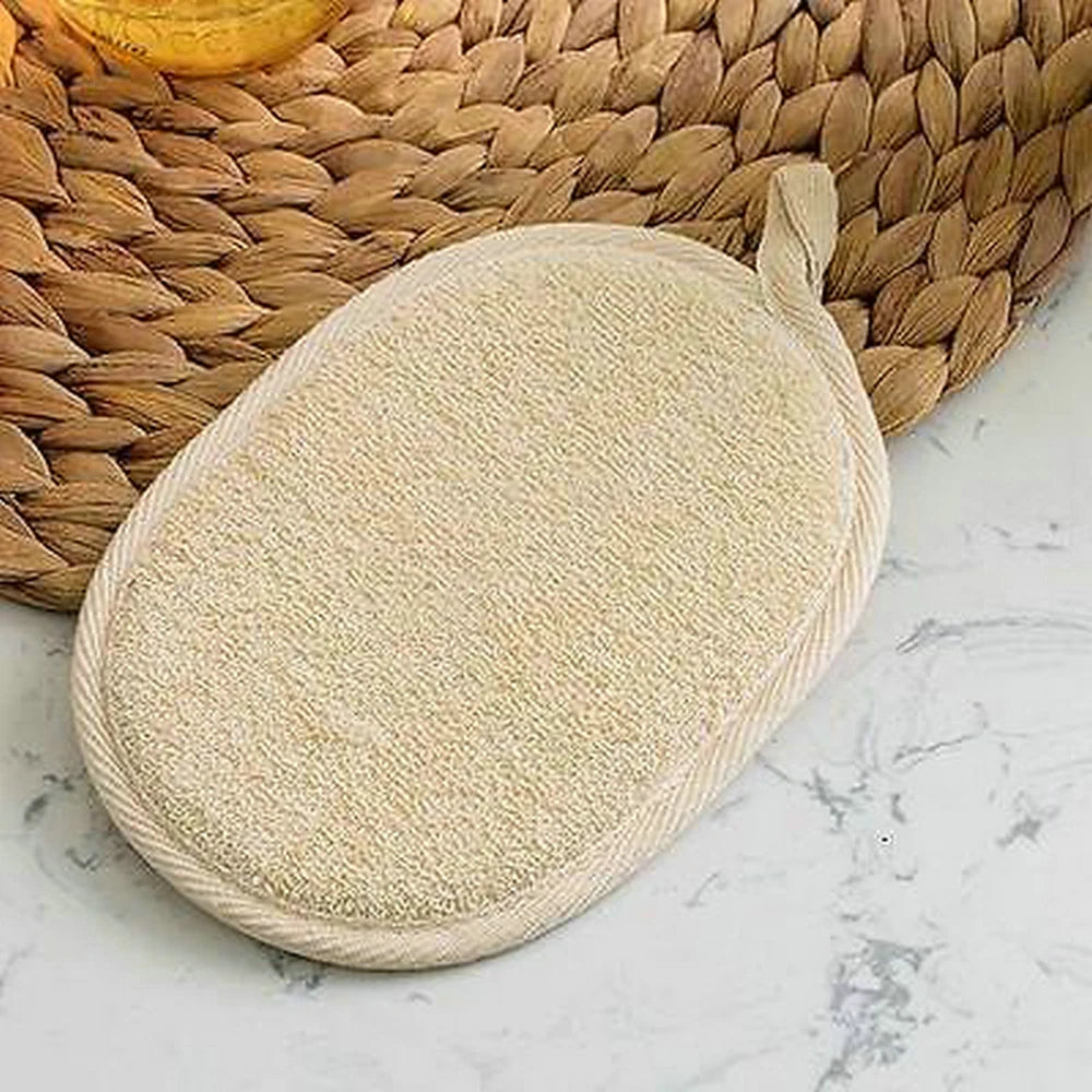 Natural Bath Pro Loofah Pad- shower sponge body scrubber exfoliator washing Pads
