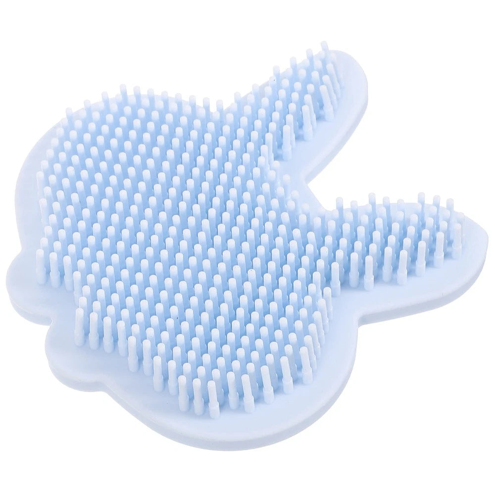 Silicone Bath Brush Child Exfoliating Body Scrubber Double-sided