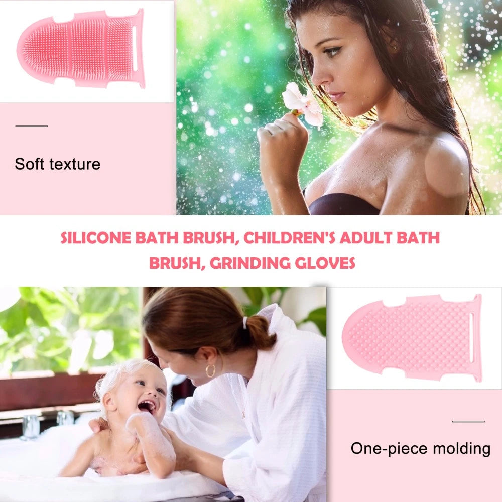 Bath Brush Shower Scrubber for Cleaning Soft Man Child Exfoliating