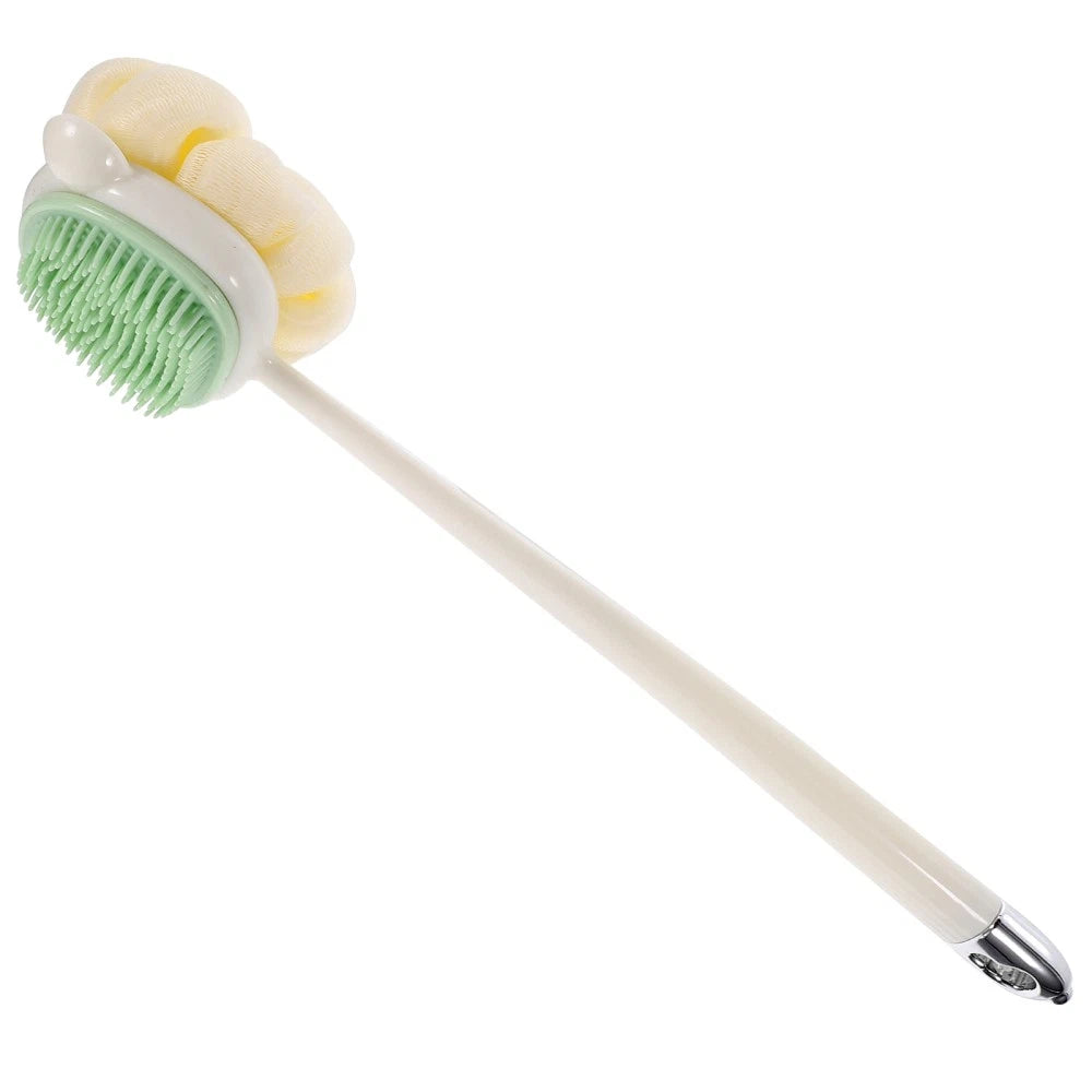 Bath Brush Shower Brush Long Ergonomic Handle Back Scrubber Exfoliating Bath
