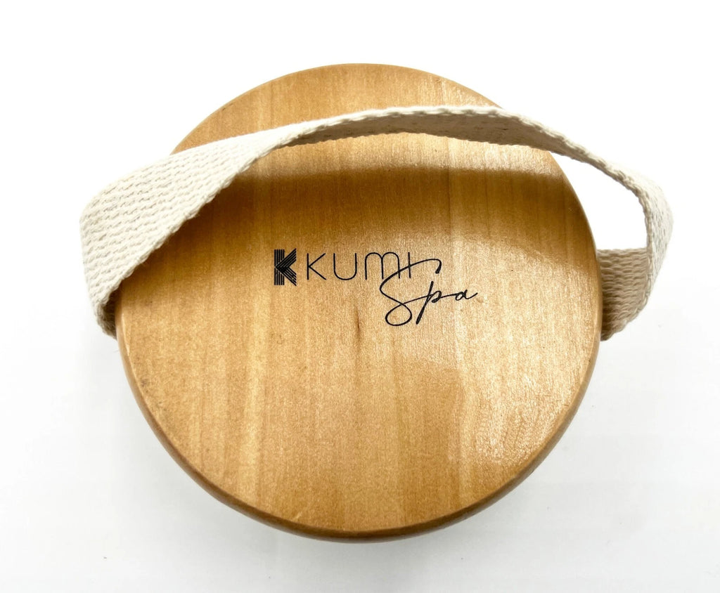 Body Brush Skin Exfoliating Massager Bath Shower Scrubber Natural Boar Bristles