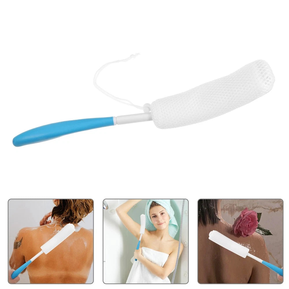 Back Scrubber Handle Back Scrubber Shower Sponge Body Brush Exfoliating