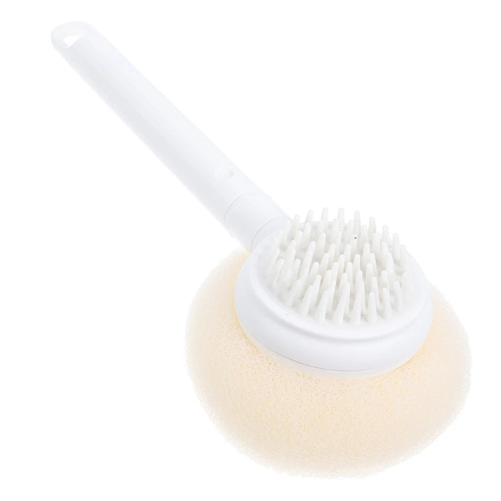 Plastic Bath Brush Body Scrubber Body Scrub Brush Handle Back Scrubber Bathing