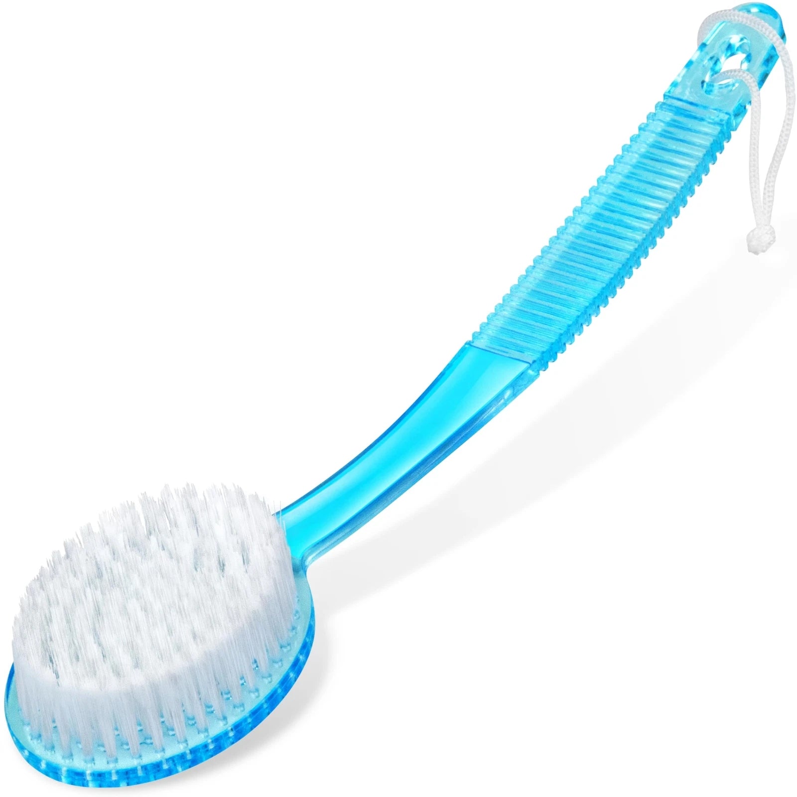 Bath Brush with Bristles Long Handle for Exfoliating Back Body and Feet Bath ...