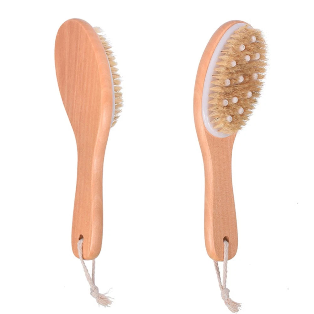 Body Brush Massage Scrubbing Back Scrubber for Shower Exfoliating Rough
