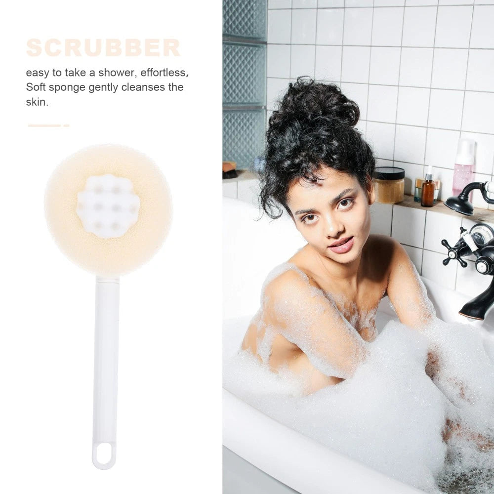 Plastic Bath Brush Body Scrubber Body Scrub Brush Handle Back Scrubber Bathing